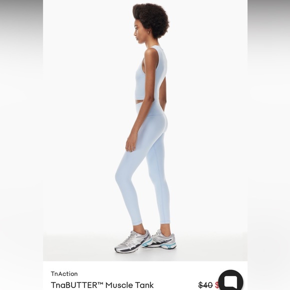 TNAButter muscle tank, black, M - Picture 5 of 8